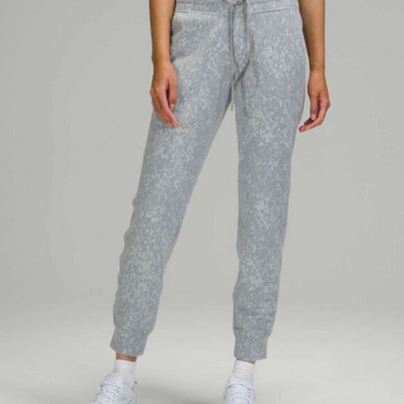 Lululemon Ready to Rulu Jogger 29" Speckle Spritz Jacquard Rhino Grey Silver Dr - Picture 1 of 15